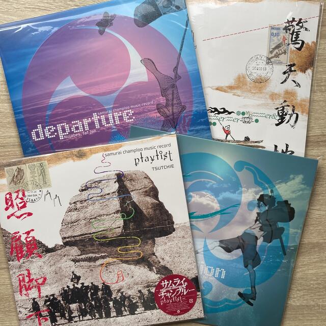 samurai champloo music record -レコード4枚セット samurai champloo music record -レコード4枚セット