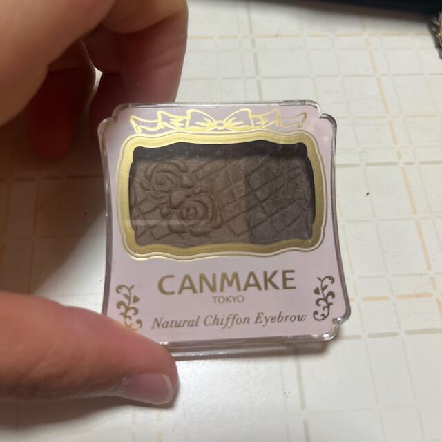 CANMAKE(キャンメイク)のキャンメイク(CANMAKE) ナチュラルシフォンアイブロウ 03 シナモンクッ コスメ/美容のベースメイク/化粧品(アイブロウペンシル)の商品写真