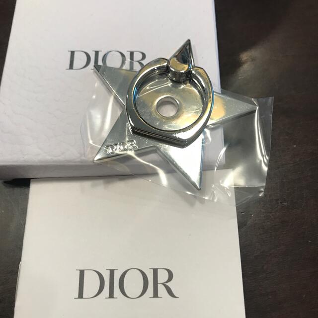 Dior(ディオール)のディオール　スマホリング スマホ/家電/カメラのスマホアクセサリー(その他)の商品写真