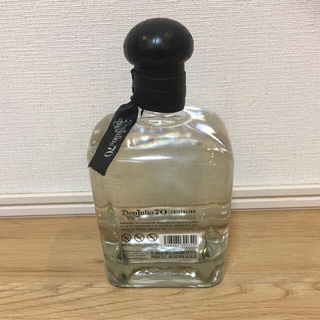 【ﾃﾞｽﾍﾟ様専用】DonJulio70 70周年記念ボトル　メキシコ　テキーラ 食品/飲料/酒の酒(蒸留酒/スピリッツ)の商品写真