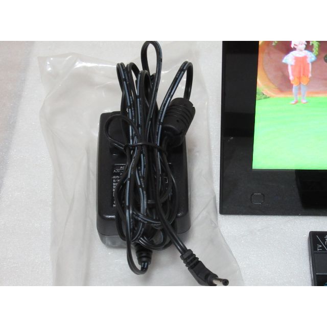 9インチポータブルTV☆中古☆改造済 PhotoVisionTV202HW 黒の通販 by ...