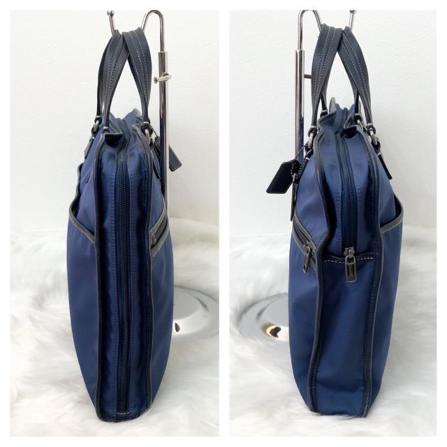 COACH コーチ ビジネスバッグ ナイロン レザー COACH コーチ ビジネスバッグ ナイロン レザー
