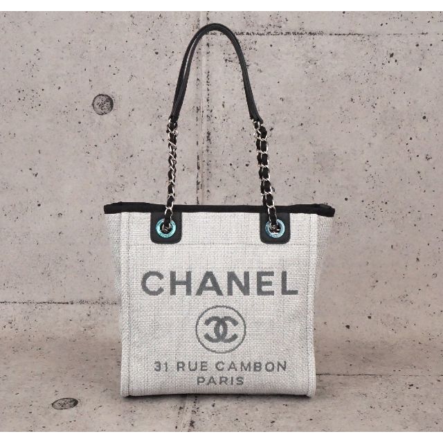 CHANEL シャネル ドーヴィル バッグ トートバッグ