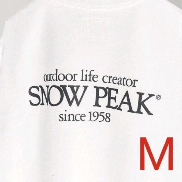 ★【新品未開封】SNOW PEAK／Classic ロゴプリント Tシャツ M | フリマアプリ ラクマ