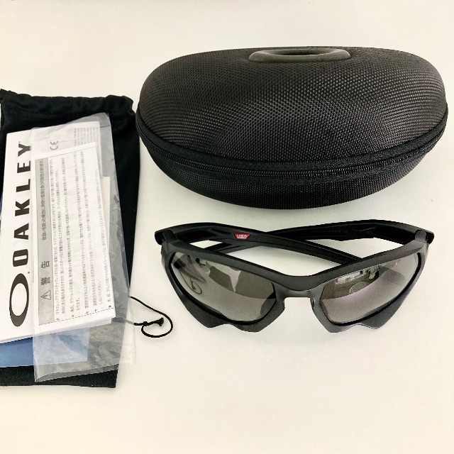 ファッション - Oakley OAKLEY black matt sunglasses PLAZMA サングラス+メガネ