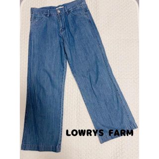 ローリーズファーム(LOWRYS FARM)のLOWRYS FARM ワイド デニム パンツ ジーンズ ローリーズファーム(デニム/ジーンズ)