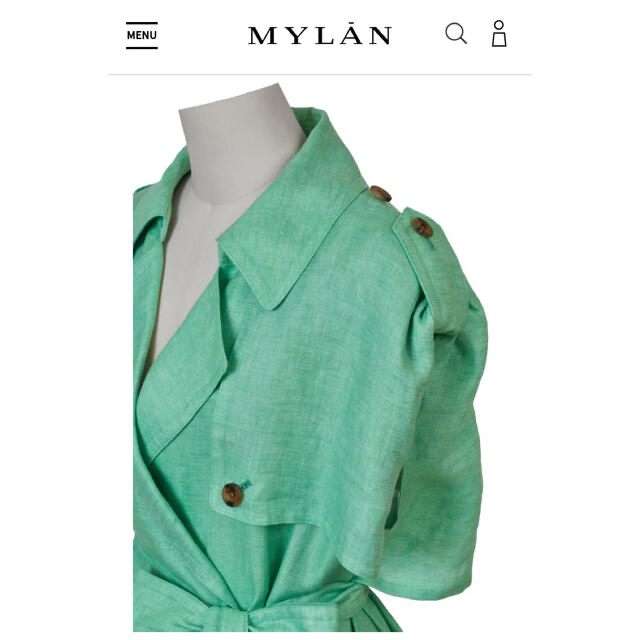 MYLAN マイラン トレンチコートドレス ワンピース-tops.edu.ng