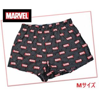 『MARVEL』 マーベル トランクス 前開き ブラック 亀甲柄 Mサイズ(トランクス)