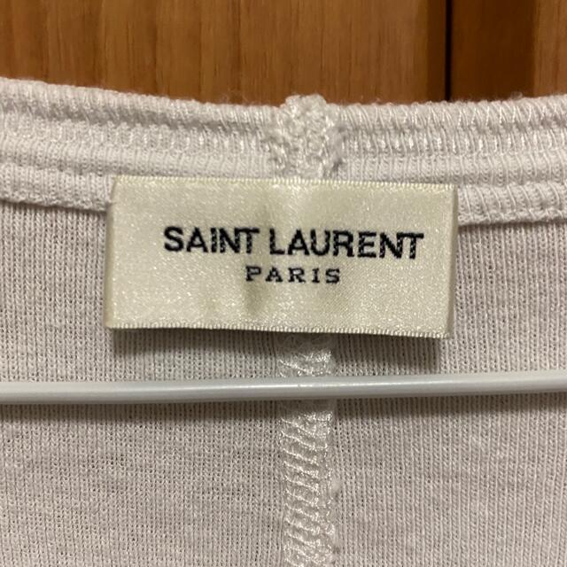 SAINT LAURENT PARIS YSL柄　Tシャツ