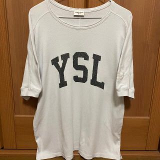 SAINT LAURENT PARIS YSLロゴ Tシャツ XXL 登坂広臣着