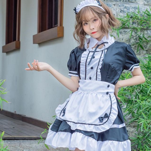 ハロウィンコスプレ　メイド服