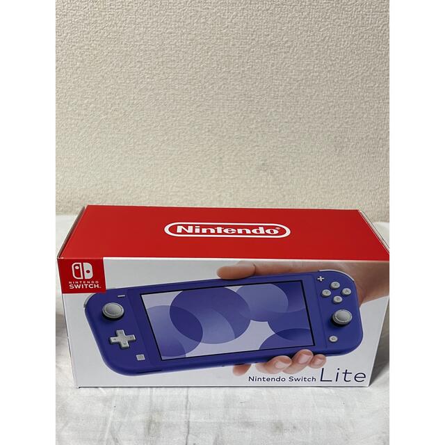 ②新品・未開封　Nintendo Switchライト　ブルー