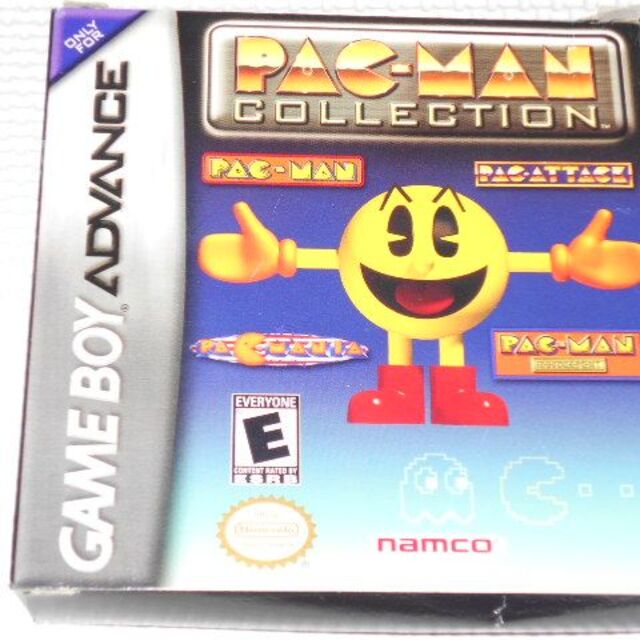 GBA★PAC-MAN COLLECTION 海外版 端子清掃済★箱付・説明書付