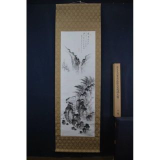 真作】藤本木田/高士観瀑図/掛軸☆宝船☆Q‐864 Jの通販 by 掛軸✩宝船