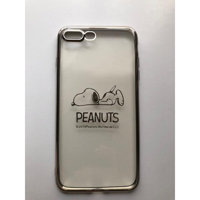 PEANUTS(ピーナッツ)のスヌーピー iPhone7plus iPhone8plus スマホケース スマホ/家電/カメラのスマホアクセサリー(iPhoneケース)の商品写真