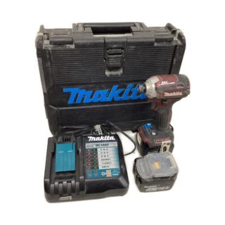 マキタ(Makita)の◇◇MAKITA インパクトドライバ　充電器・充電池2個・ケース付 TD161D(工具)