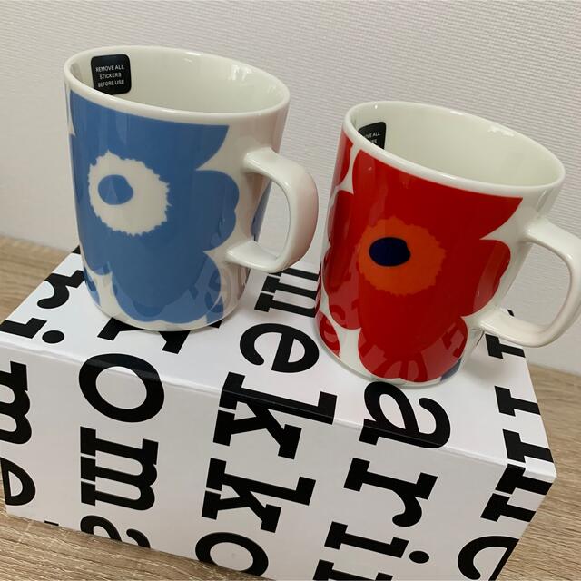 新品未使用 マリメッコ マグカップ ペア
