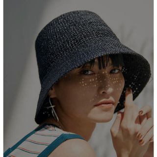 アメリヴィンテージ(Ameri VINTAGE)のameri MEDI RAFFIA LADY HAT(麦わら帽子/ストローハット)