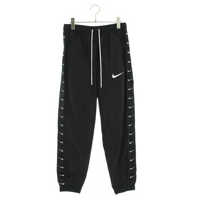 ナイキ 19AW SWOOSH WOVEN PANTS CD0422-010 スウォッシュウーブンナイロンロングパンツ メンズ S