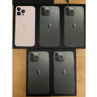 アイフォーン(iPhone)のiPhone13 Pro Max 256GB 5台セット新品未開封(スマートフォン本体)