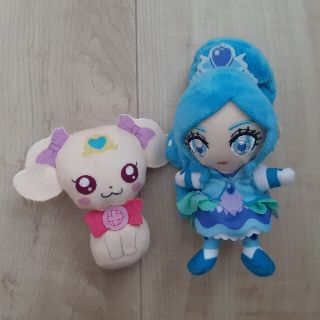 バンダイ(BANDAI)のヒーリングっとプリキュア　マグネットマスコット+ふわふわマスコット(ぬいぐるみ)