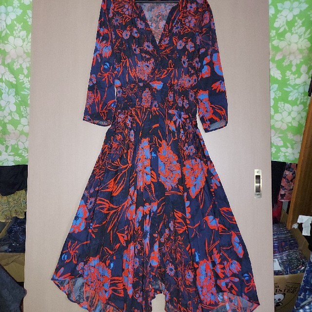 DESIGUAL - 新品 未使用 アシンメトリー ロングワンピース デシグアル ...