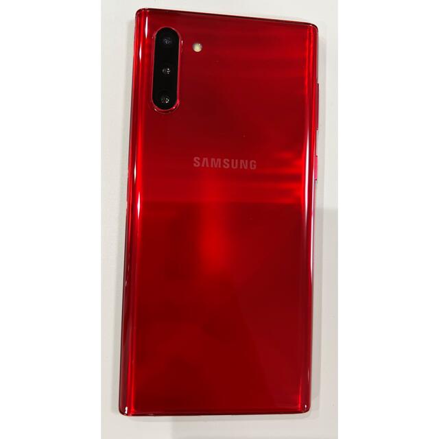 SAMSUNG - Galaxy Note10 5G Aura Red 256GB SIMフリーの通販 by ...
