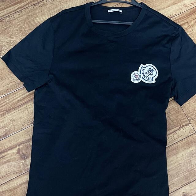 モンクレール Tシャツ メンズ S 人気ブラック モンクレール Tシャツ メンズ S 人気ブラック