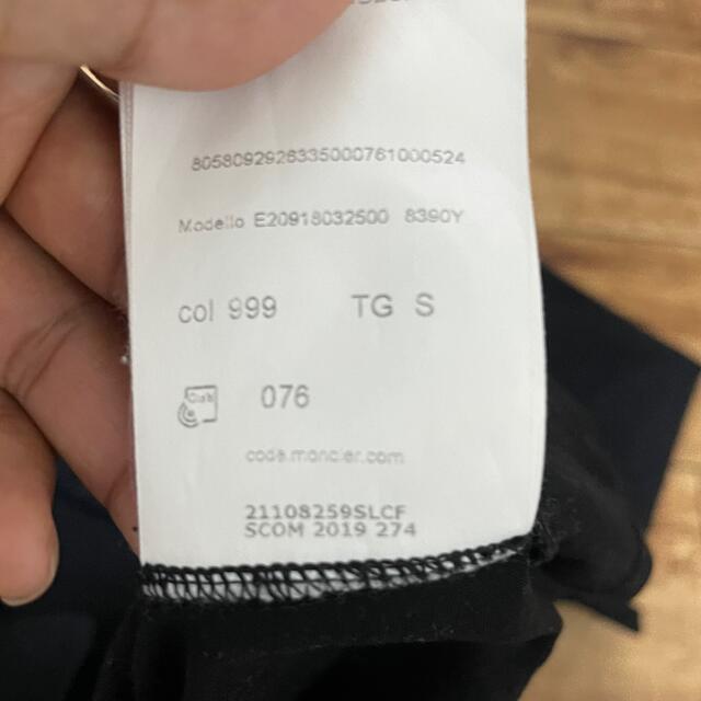 モンクレール Tシャツ メンズ S 人気ブラック モンクレール Tシャツ メンズ S 人気ブラック