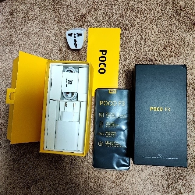 Poko(ポコ)のPOCO F3 RAM 8GB / ROM 256G xiaomi スマホ/家電/カメラのスマートフォン/携帯電話(スマートフォン本体)の商品写真