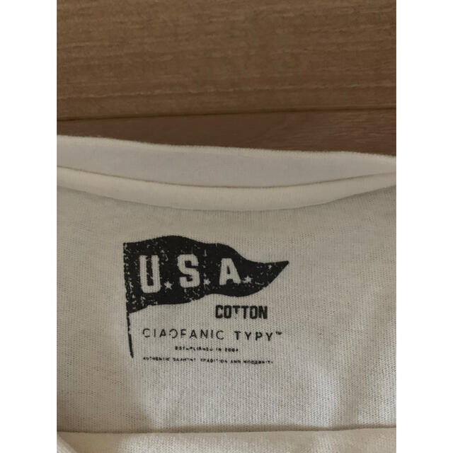 CIAOPANIC TYPY(チャオパニックティピー)のCIAOPANIC TYPY USAコットン7分袖ナンバリングTee レディースのトップス(Tシャツ(半袖/袖なし))の商品写真