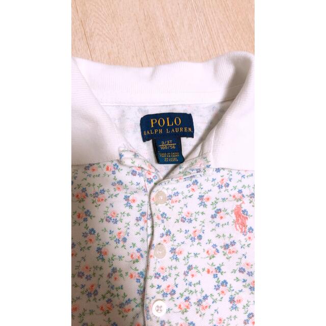 POLO RALPH LAUREN(ポロラルフローレン)のPOLO  Ralph Lauren ポロシャツ100cm キッズ/ベビー/マタニティのキッズ服女の子用(90cm~)(Tシャツ/カットソー)の商品写真