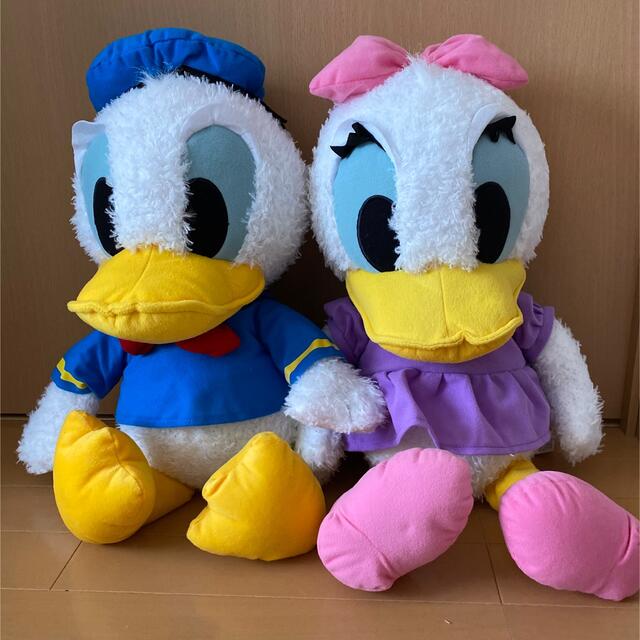 超美品 ドナルドダック 特大ぬいぐるみ 東京ディズニーランド開園初期