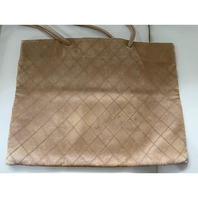 シャネル CHANEL ビコローレ トートバッグ キルティング リペア ジャンク