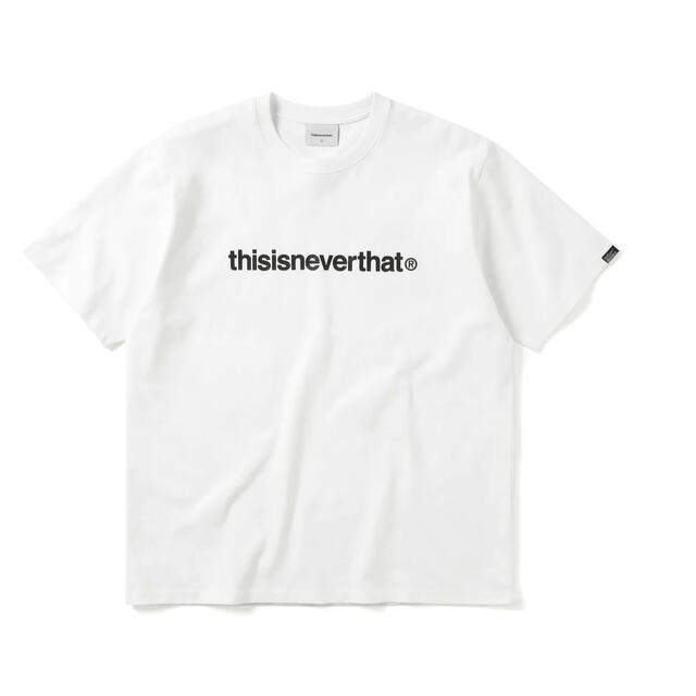 ディスイズネバーザット T-Logo Tシャツ White Lサイズ