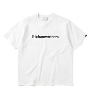 ディスイズネバーザット(thisisneverthat)のディスイズネバーザット T-Logo Tシャツ White Lサイズ(Tシャツ/カットソー(半袖/袖なし))