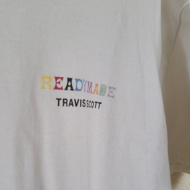 READYMADE×TRAVIS  SCOTT  ロゴプリントTシャツsizeL