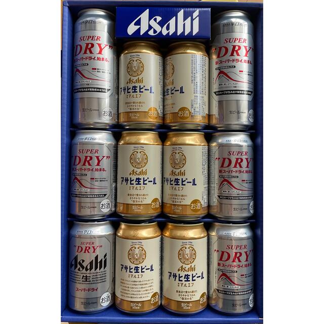 アサヒ(アサヒ)のアサヒスーパードライ・アサヒ生ビールダブルセット　MFW-3 食品/飲料/酒の酒(ビール)の商品写真