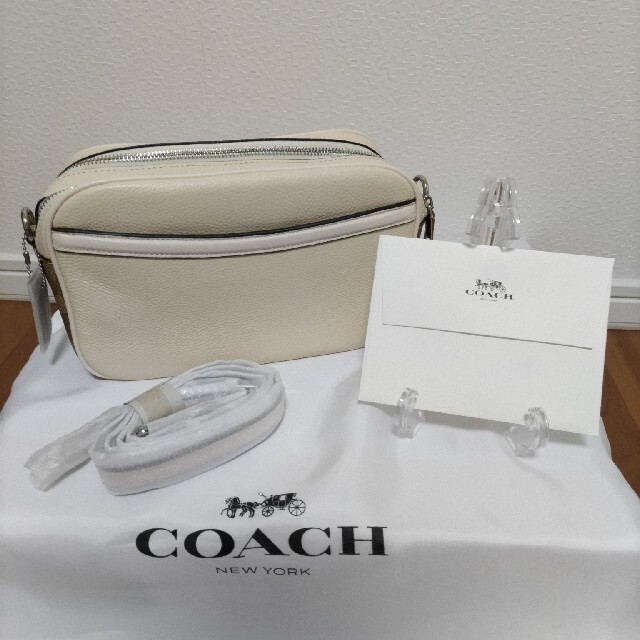 COACH コーチ ショルダーバッグ ダンボ チョークホワイト ディズニーコラボ