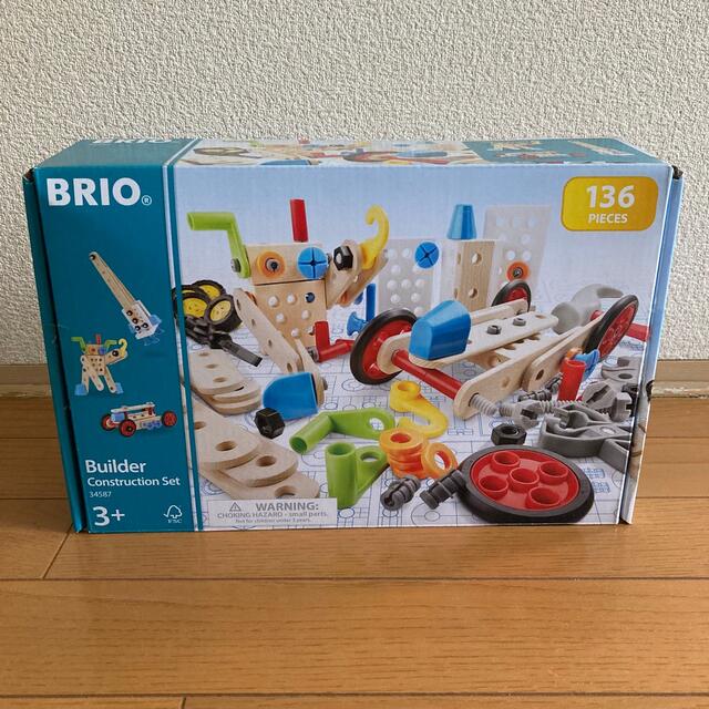 BRIO(ブリオ)のBRIO ブリオ ビルダー コンストラクションセット 136ピース  キッズ/ベビー/マタニティのおもちゃ(知育玩具)の商品写真