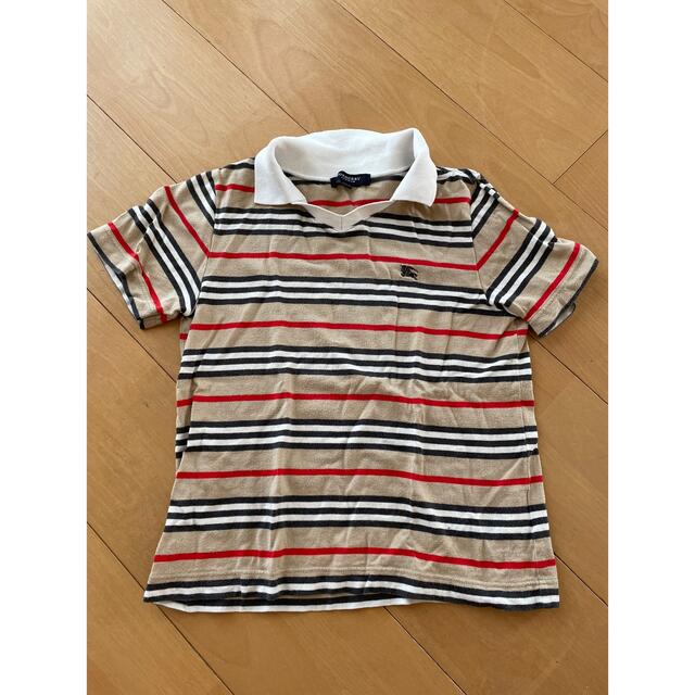 BURBERRY(バーバリー)のBURBERRY バーバリー　ポロシャツ　120センチ キッズ/ベビー/マタニティのキッズ服男の子用(90cm~)(Tシャツ/カットソー)の商品写真