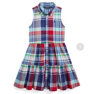 ポロラルフローレン(POLO RALPH LAUREN)のPOLO RALPH LAUREN CHILDRENSWEAR コットンマドラス(ワンピース)