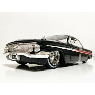 シボレー(Chevrolet)のJadaジェイダ/'61 Chevyシボレー Impalaインパラ 1/24(ミニカー)