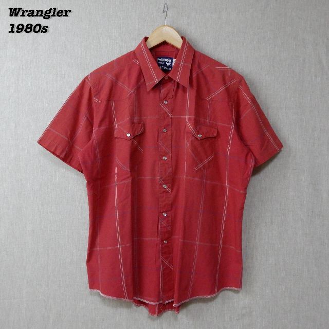 Wrangler(ラングラー)のWrangler Western Shirts 80s 90s 17 1/2 メンズのトップス(シャツ)の商品写真