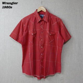 ラングラー(Wrangler)のWrangler Western Shirts 80s 90s 17 1/2(シャツ)