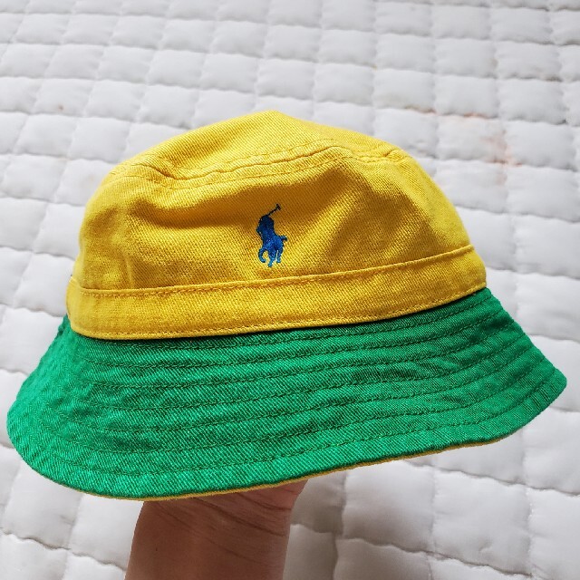 POLO RALPH LAUREN(ポロラルフローレン)のラルフローレン　バケットハット　派手　個性的　3000円→2000円♡ キッズ/ベビー/マタニティのこども用ファッション小物(帽子)の商品写真