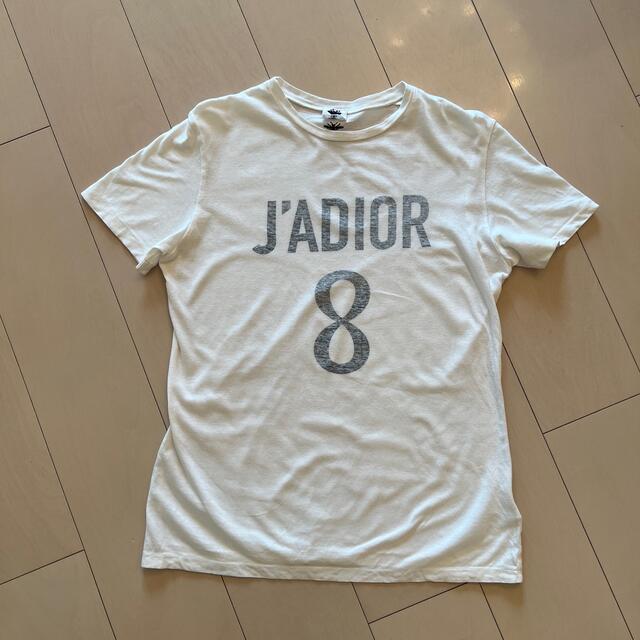 J'ADIOR 8 ディオール Tシャツ ロゴ ホワイト xs