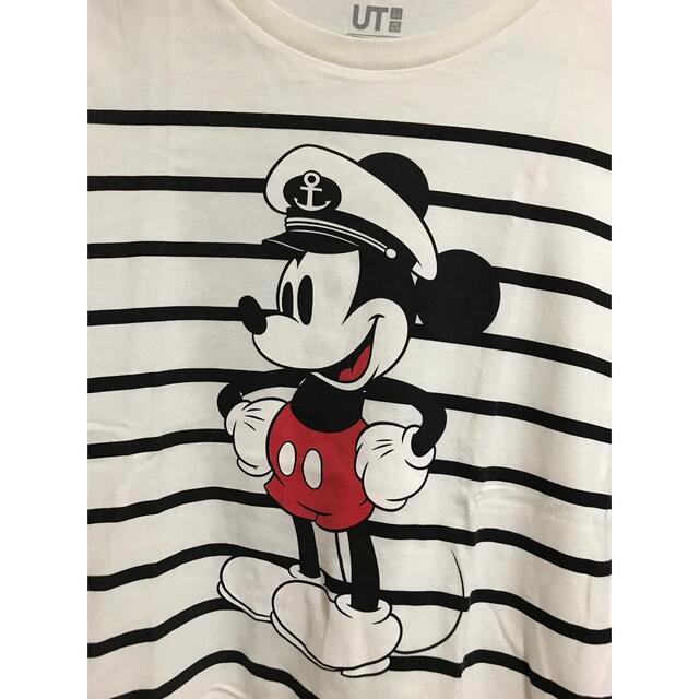 UNIQLO(ユニクロ)のUNIQLO Disney ミッキーモチーフTシャツ レディースのトップス(Tシャツ(半袖/袖なし))の商品写真