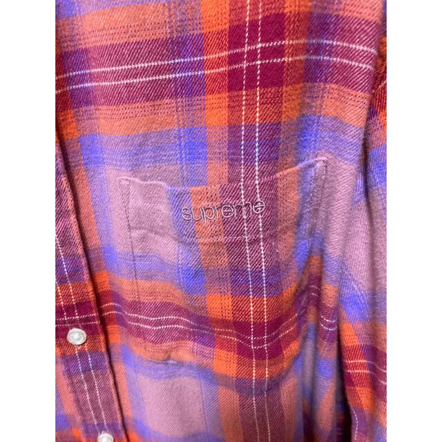 Supreme(シュプリーム)のsupreme brushed plaid flannel shirt M メンズのトップス(シャツ)の商品写真