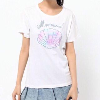 ウィゴー(WEGO)のWEGO シェル柄Tシャツ(Tシャツ(半袖/袖なし))